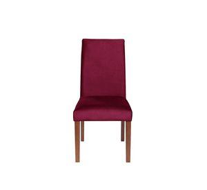 Silla Cadiz  Tela Velvet Burdeo