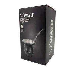 Mate Con Bombilla Acero Inoxidable Wayu