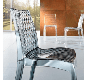 Silla Diamante Reyplast Duradera Para Interior Y Exterior