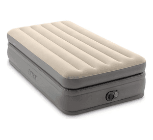 Colchón Inflable Eléctrico Intex 1.5 Plazas Prim 99x191x51cm Color Beige