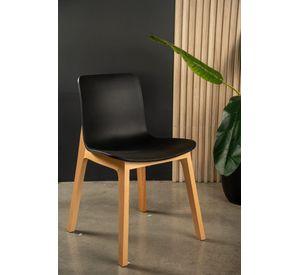 PACK 2 SILLAS COMEDOR MODELO SELENA COLOR NEGRO