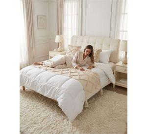 Piecera De Cama Boho Con Dos Fundas Cojin Bordado PF8