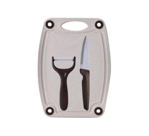 SET 3 PIEZAS CUCHILLO (CUCHILLO-PELADOR-TABLA)