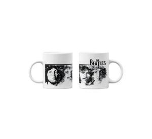 tazones tazas blancas The Beatles Musica Rock