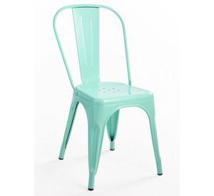 Silla de Bar Metal Tolix Menta