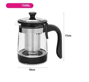 Tetera De Vidrio Con Infusor 750 Ml Fissman