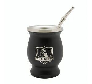 Mug Mate Con Bombilla Clásico Colo Colo 200ml