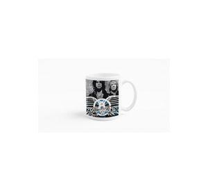 Tazones tazas blancas Aerosmith Bandas de Rock