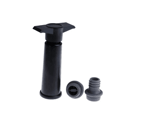 Bomba Sellador Vacio Vino Extractor Aire Con 2 Tapones