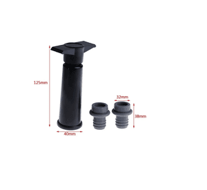Bomba Sellador Vacio Vino Extractor Aire Con 2 Tapones