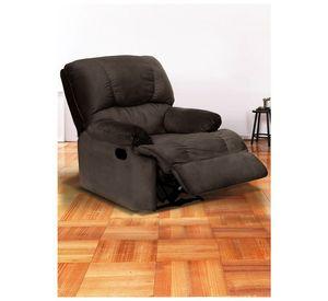 BERGERE PERUGIA RECLINABLE TELA VELVET NEGRO