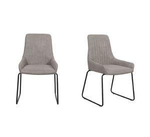 Pack x 2 Sillas Chicago Gris