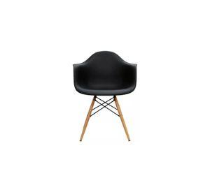 Silla Comedor Eames Hogar Butaca Estructura Color Negro