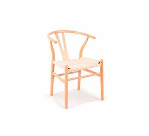 Silla de Comedor Wishbone Natural