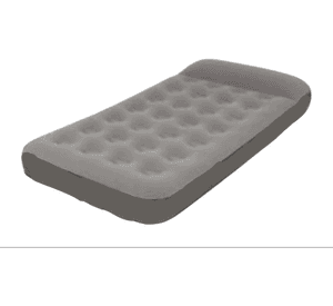 Colchon Inflable 1 Plaza + Bombin Gris