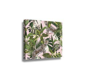 Canvas Tigres Rosas - 60x60 cm