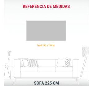 Cuadro Decorativo Escena Heliocéntrica Con Rayas 140x70cm
