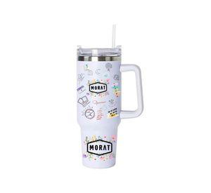Vaso Termico morat 1 2 Litros Acero Inoxidable con Bombilla
