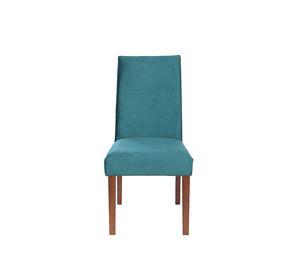Silla Cadiz  Tela Velvet Turquesa