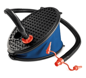 Inflador De Pie Con 3 Boquillas Intex Negro