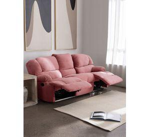 Bergere Perugia Reclinable 3 Cuerpos Tela Velvet