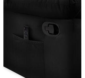 Bergere Perugia Reclinable 3 Cuerpos Tela Velvet