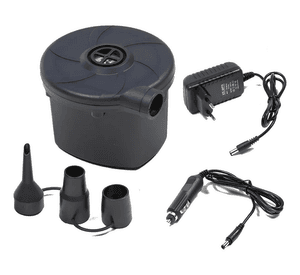 Inflador Eléctrico Multifuncional Para 220v/12v Negro