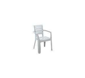 Silla de Terrraza con brazo Gris Baru Rimax