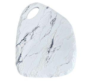 Tabla Para Picar De Ceramica Modelo Marmol Con Asa 3