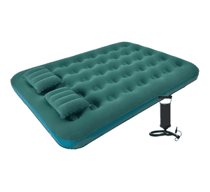 Colchón Inflable Doble Klimber + Inflador + 2 Almohadas