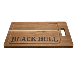Tabla Para Picar Parrillera Madera Black Bull 45cm - Asados Color Marrón Liso