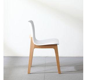 PACK 2 SILLAS COMEDOR MODELO SELENA COLOR BLANCO