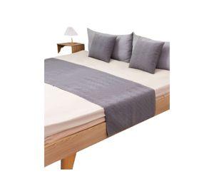 Set de Pieceras Plush + Fundas de Cojin 45×45 gris