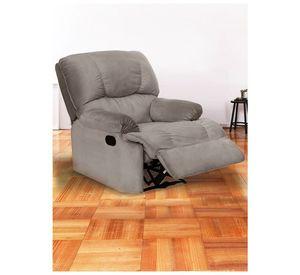 BERGERE PERUGIA RECLINABLE TELA VELVET GRIS