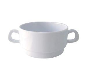 Taza De Consom Melamina Apilable 290ml X6