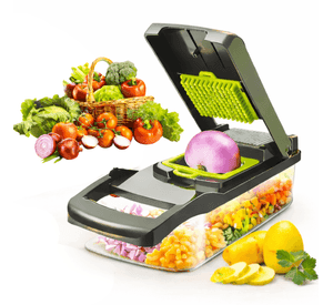 Cortador Rallador De Verduras Multifuncion 16 En 1