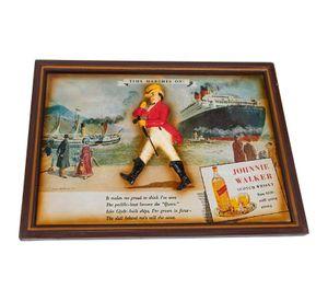 CUADRO MADERA JOHNNIE WALKER