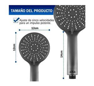Cabezal Ducha De Mano Telefono Alta Presion Rociador 5 Modos
