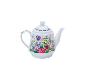 Tetera Diseño Botánico Belleza Natural Decoración Hogar Jhn