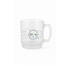 Set 2 Tazas De Vidrio Para Café 275cc