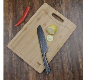 Tabla Madera Bamboo para Cortar 38x27cm Fissman