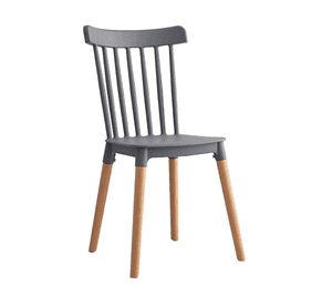 Silla Windsor para Comedor o Terraza Gris