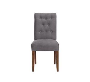 Silla Oviedo Tela Velvet Gris