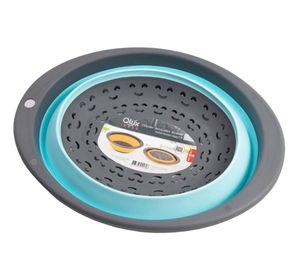 COLADOR DE PLASTICO OVALADO CELESTE
