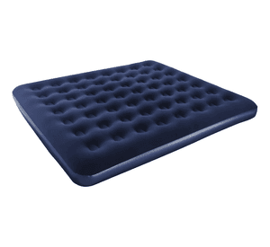 Colchon Inflable 2 Plazas Plus + Inflador + Almohadas ,env Azul