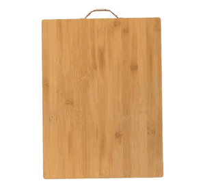 Tabla De Madera Bamboo 40x30 Café Tamaño Único