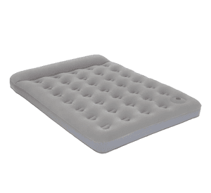 Colchon Inflable 2 Plazas Coleman® Con Bomba De Aire Pie Gris