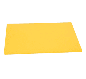 Tabla De Cortar Profesional Amarilla 45x30 Cm 1,2 Mm Liso Amarillo