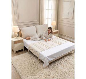 Piecera De Cama Boho Manta Tejida Decorativa P5