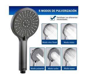 Cabezal Ducha De Mano Telefono Alta Presion Rociador 5 Modos